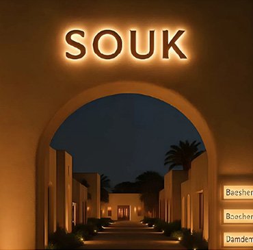 شاطئ قرية Souk