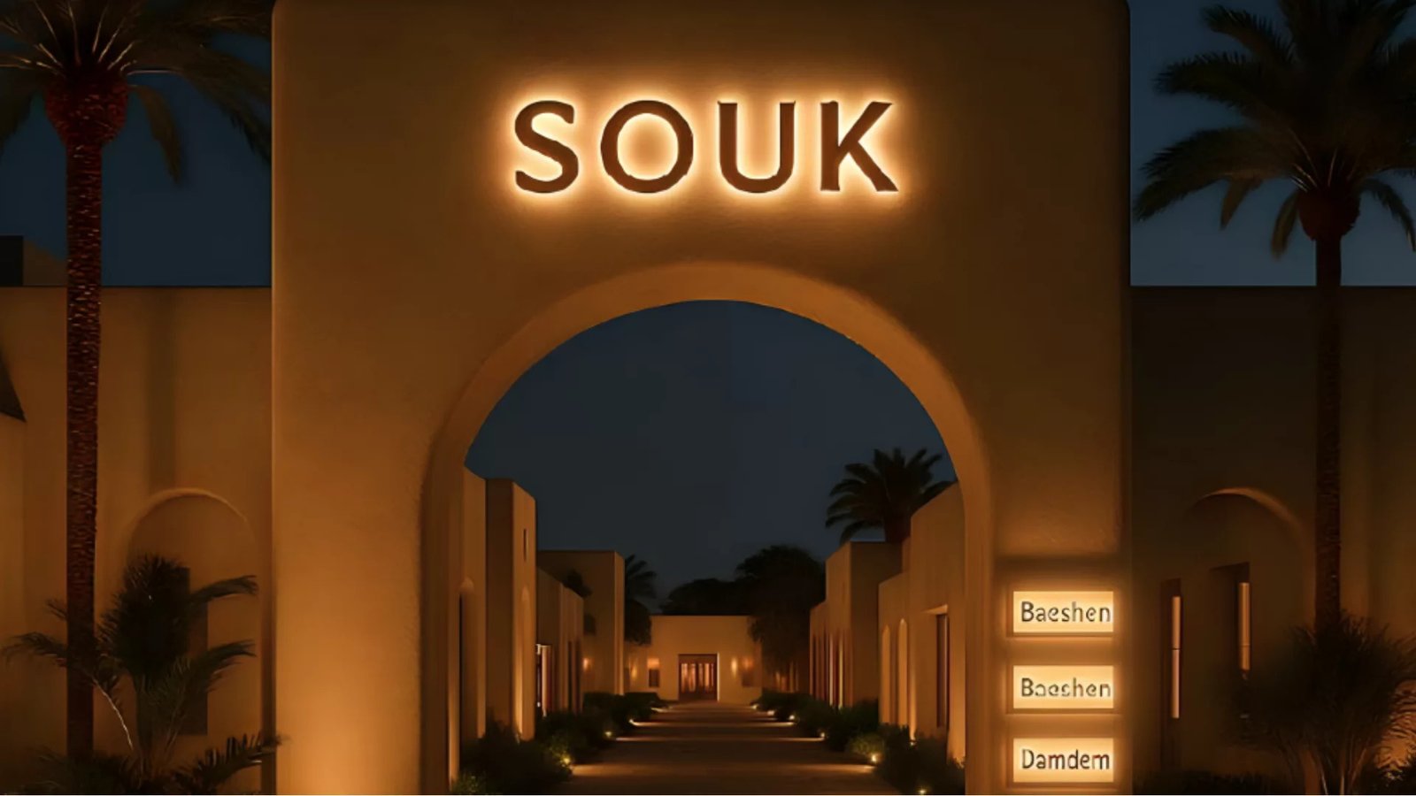 شاطئ قرية Souk